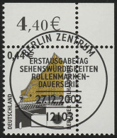 2298 SWK 0,44 Euro Ecke Or ESST Berlin - Used Stamps