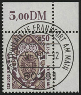 2210 SWK 50 Pf/0,26 Euro Ecke Or VS-O FfM - Used Stamps