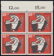 245 Kinderpflege 20+10 Pf Kinderwiege ** OR-Vbl. - Unused Stamps