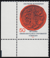 946 Universität Tübingen ** Ecke U.l. - Unused Stamps