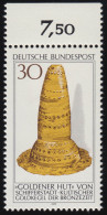 943 Archäologisches Kulturgut Goldener Hut 30 Pf ** Oberrand - Unused Stamps