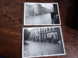 30 2 Photos 10,5 X 15 Cm De Galliano Des Inondations 30 Sept Et 4 Octobre 1958 St Aubroise - Europe