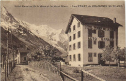 Hotel Pension De La Gare Et Le Mont Blanc Les PRATZ De CHAMONIX Mt BLANC RV - Chamonix-Mont-Blanc