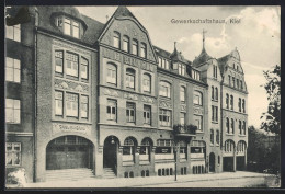 AK Kiel, Gewerkschaftshaus, Legienstrasse 22-24  - Kiel