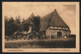 AK Hamburg-Altona, Gasthaus Schützenhof Altona, Bauernhaus Im Volkspark  - Altona
