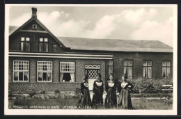 AK Utersum A. Föhr, Gasthaus U. Café J. Knudsen  - Föhr