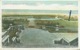 South Shields 1910; Terrace, South Marine Park - Circulated. - Autres & Non Classés