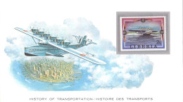 1981 DO-X Libéria Carte Commémorative - Flugzeuge