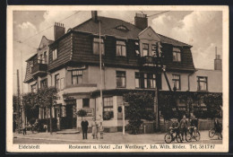 AK Hamburg-Eidelstedt, Restaurant U. Hotel Zur Wartburg Von Wilhelm Röder  - Eidelstedt