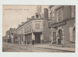 CPA - 36 - ARGENTON-sur-CREUSE - La Poste - Commerce Epicerie, Mercerie, Poterie - Peu Commune Voy 1914 - Altri & Non Classificati