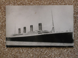 WHITE STAR LINE TITANIC MODERN FIRST DAY ISSUE - Steamers