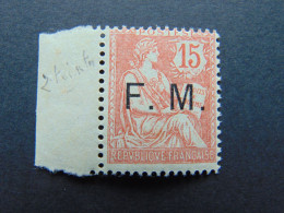 Rare Ce Très Beau Timbre De Franchise Militaire N°. 2** Bord De Feuille - Military Postage Stamps