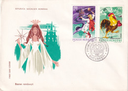 A24769 - A24771- Romania FDC Basme Romanesti 1982 Postal Cover - FDC