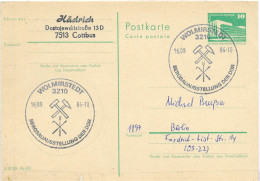 Postzegels > Europa > Duitsland > Oost-Duitsland > 1980-1990 > Briefkaart Tgv. Bergbauausstellung De DDR I18177) - Briefe U. Dokumente