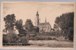 CPA CARTE POSTALE BELGIQUE HAL HALLE PANORAMA VERS L' EGLISE - Other & Unclassified