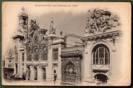 75 - PARIS - Exposition Universelle 1900 - Manufactures Nationnales - Mostre