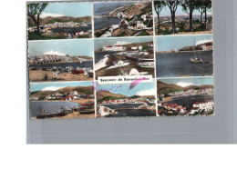 CPA  - BANYULS SUR MER 66 - Souvenir La Plage Vue Générale Voilier Pont Pédalo 1961 - Banyuls Sur Mer