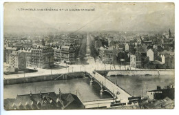 CPA  9 X 14   Isère  GRENOBLE Vue Générale Et Le Cours St André - Grenoble