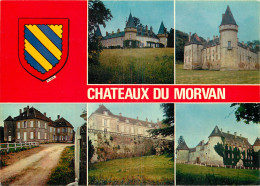 58 CHÂTEAU DU MORVAN MULTIVUES BLASON - Other & Unclassified