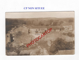 CP NON SITUEE-CARTE PHOTO Allemande-GUERRE 14-18-1 WK-Militaria-France-FELDPOST - Guerre 1914-18