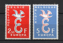 - BELGIQUE N° 1064/65 Neufs ** MNH - 2 F. 50 + 5 F. EUROPA 1958 - Cote 10,00 € - - Unused Stamps