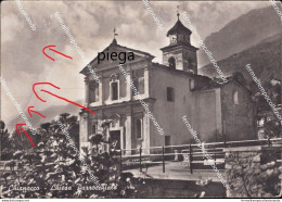 Ah777 Cartolina Chianocco Chiesa Parrocchiale Torino Piemonte - Altri & Non Classificati