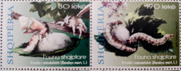 Albania - 2023 - Fauna Of Albania - Silkworm - Bombyx Mori - Mint Stamp Set - Albania