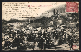 CPA Foix, Le Champ De Foire  - Foix