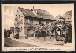 CPA St-Hippoliyte, Hotel-Restaurant De L`Arbre Vert  - Autres & Non Classés
