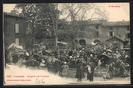 CPA Pamiers, Marché Aux Cochons  - Pamiers