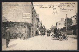 CPA Carolles /Normandie, La Rue Principale, Vue De La Rue  - Altri & Non Classificati