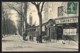 CPA Clamart, Rue De Meudon, Vue De La Rue  - Meudon
