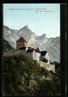 AK Vaduz, Schloss Mit Dem Rappenstein  - Liechtenstein