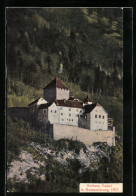 AK Vaduz, Schloss Vaduz In Restaurierung 1907  - Liechtenstein