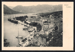 AK Kotor, Ortsansicht Mit Hafenpanorama  - Montenegro