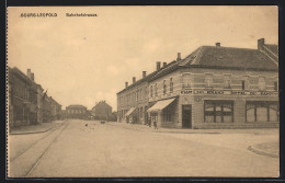 AK Bourg-Leopold, Bahnhofstrasse Und Grand Hotel Du Camp  - Other & Unclassified