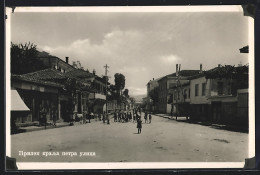 AK Prilep, König Peter-Strasse  - Macédoine Du Nord