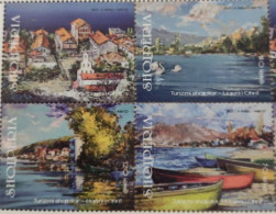 Albania - 2023 - Tourism In Albania - Lake Ohrid - Mint Stamp Set - Albanien