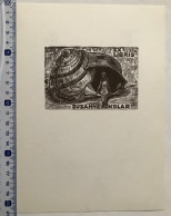 Ex-libris Hans Eilnberger. Nu Femme Coquille Conque Escargot. Exlibris Hans Eilnberger. Nude Girl Conch Snail - Ex-libris