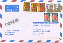 Ghana Air Mail Cover Sent Express To Germany 1998 Topic Stamps - Ghana (1957-...)