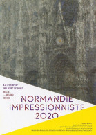 L - CARTE PUBLICITAIRE - NORMANDIE IMPRESSIONNISTE 2020 - Other & Unclassified