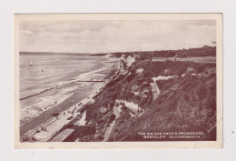 ENGLAND - Bournemouth Westcliff The Zig Zag Path Unused Vintage Postcard - Bournemouth (tot 1972)