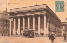 FRANCE - Dijon - Le Théâtre - Animé - Carte Postale Ancienne - Dijon