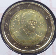 Italia - 2 Euro 2010 - 200° Nascita Di Camillo Benso Di Cavour - KM# 328 - Italien