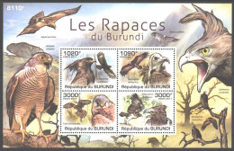 2011 2030 Burundi Birds - Raptors Of Burundi MNH - Unused Stamps