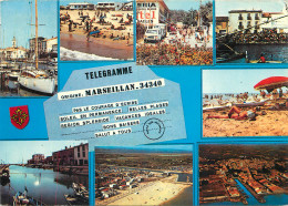 34 MARSEILLAN MULTIVUES TELEGRAMME - Marseillan