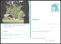 Germania/Germany/Allemagne: Intero, Stationery, Entier, Villaggio Vacanze Per Bambini, Holiday Village For Children, Vil - Other & Unclassified
