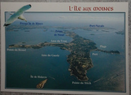56 Morbihan CPM Ile Aux Moines Vue Générale Et Entrée Du Golfe Du Morbihan - Ile Aux Moines