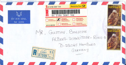 Kuwait Registered Air Mail Cover Sent To Germany 6-7-1999 - Kuwait