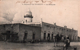 CPA - DJIBOUTI - Souvenir ... La Mosquée - Edition R.Vorperian - Gibuti